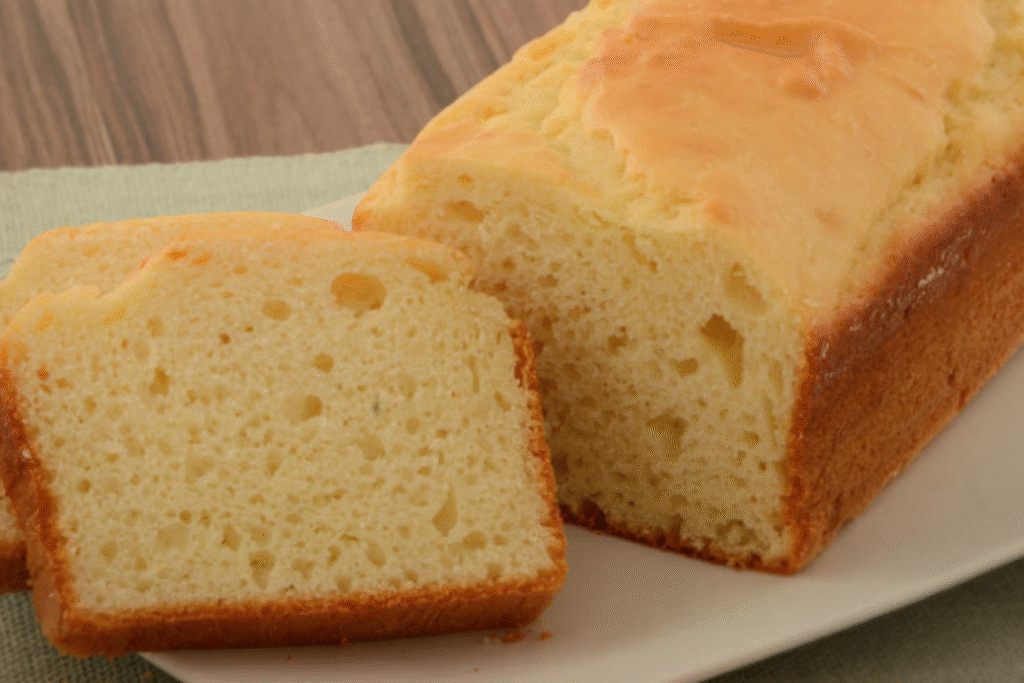 Pão caseiro de liquidificador