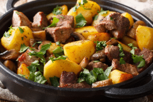 Picadinho de Carne com Batata
