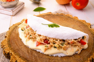 Tapioca Recheada Doce e Salgada