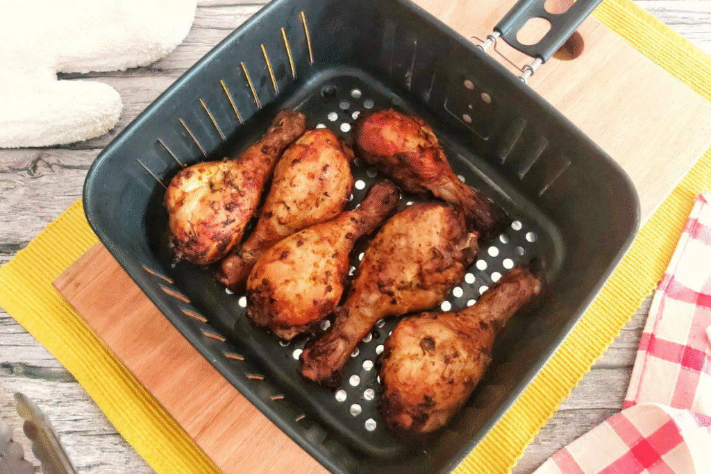 coxinha de frango na Air Fryer