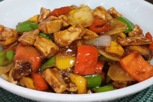 Frango Xadrez rápido