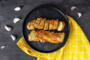 pão de alho na Airfryer