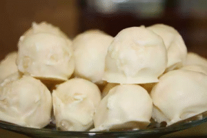 trufa gourmet de leite ninho